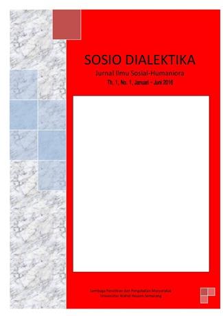 Sosio Dialektika : Jurnal Ilmu Sosial Humaniora